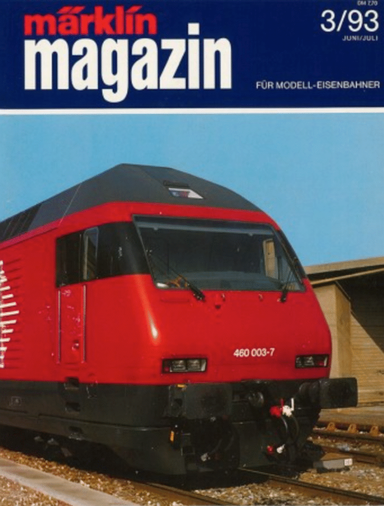 Portada de la revista Markling Magazin - Junio 1993 - Alemania