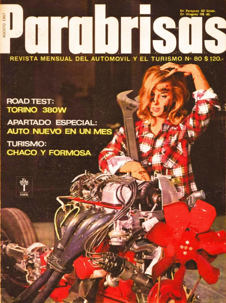 Portada de la revista Parabrisas - Nro. 80 - Agosto - 1967 - Argentina